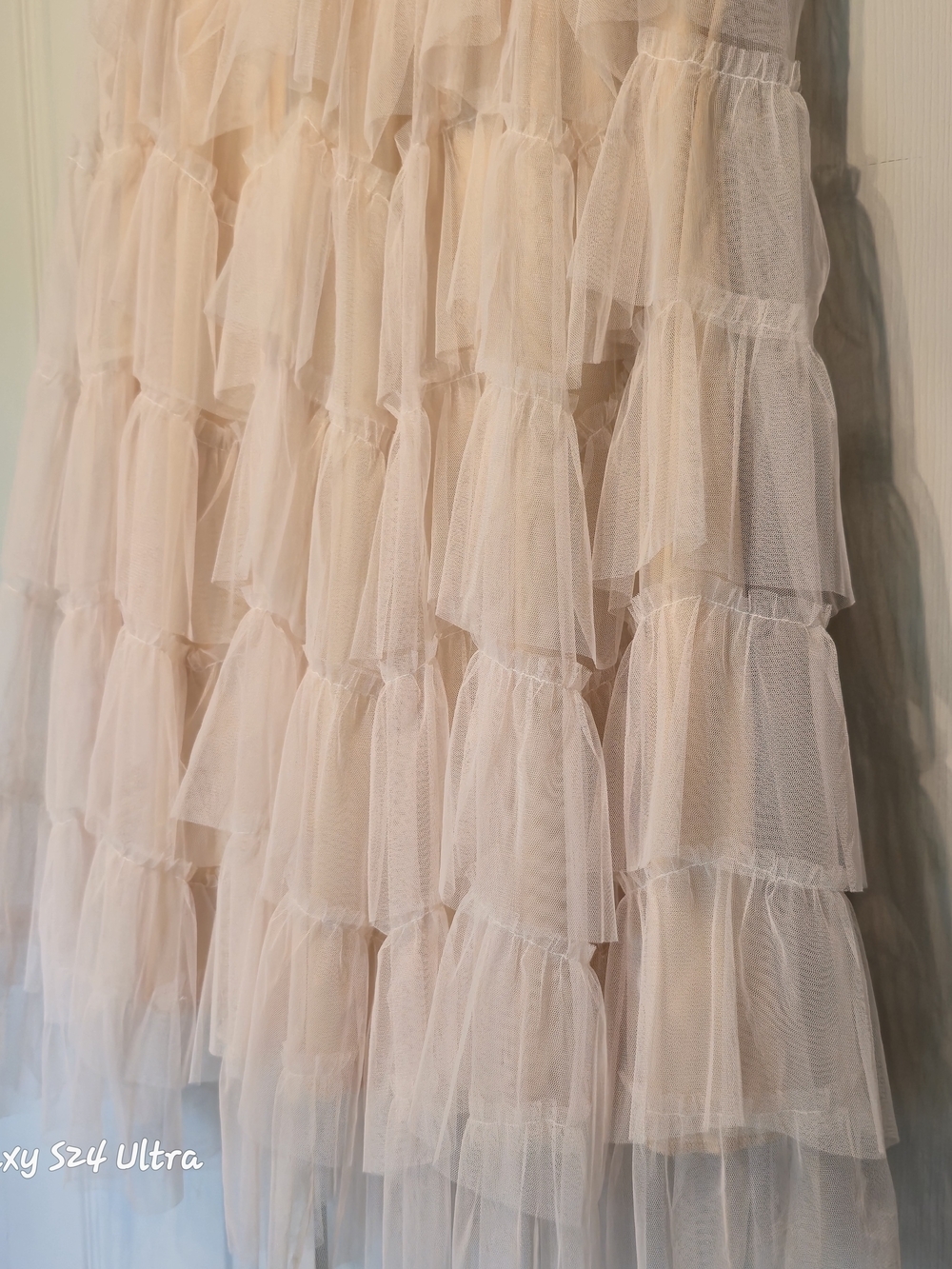 Balletcore Tulle Maxi Skirt - Blush - Picture 6 of 6